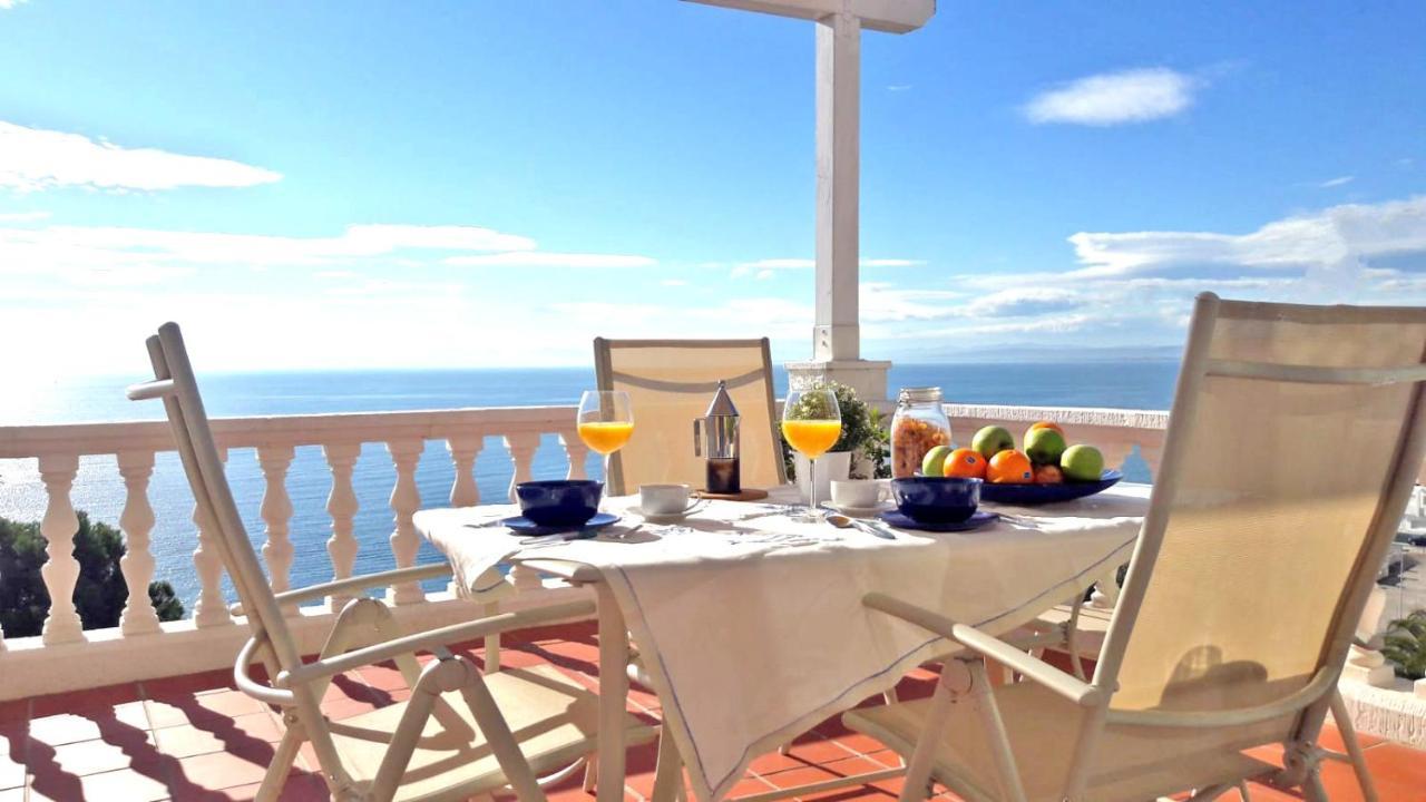 Amazing Seaview Apartment With Terrace & Parking - Casa Artevida Roses Exterior photo